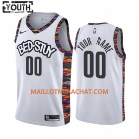 Maillot NBA Brooklyn Nets Personnalisable Nike 2019-20 City Edition Swingman - Enfant